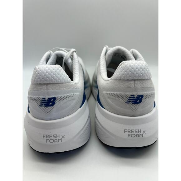 New Balance Fresh Foam X More V6 Men Size 10.5 White Blue New - Picture 7 of 16